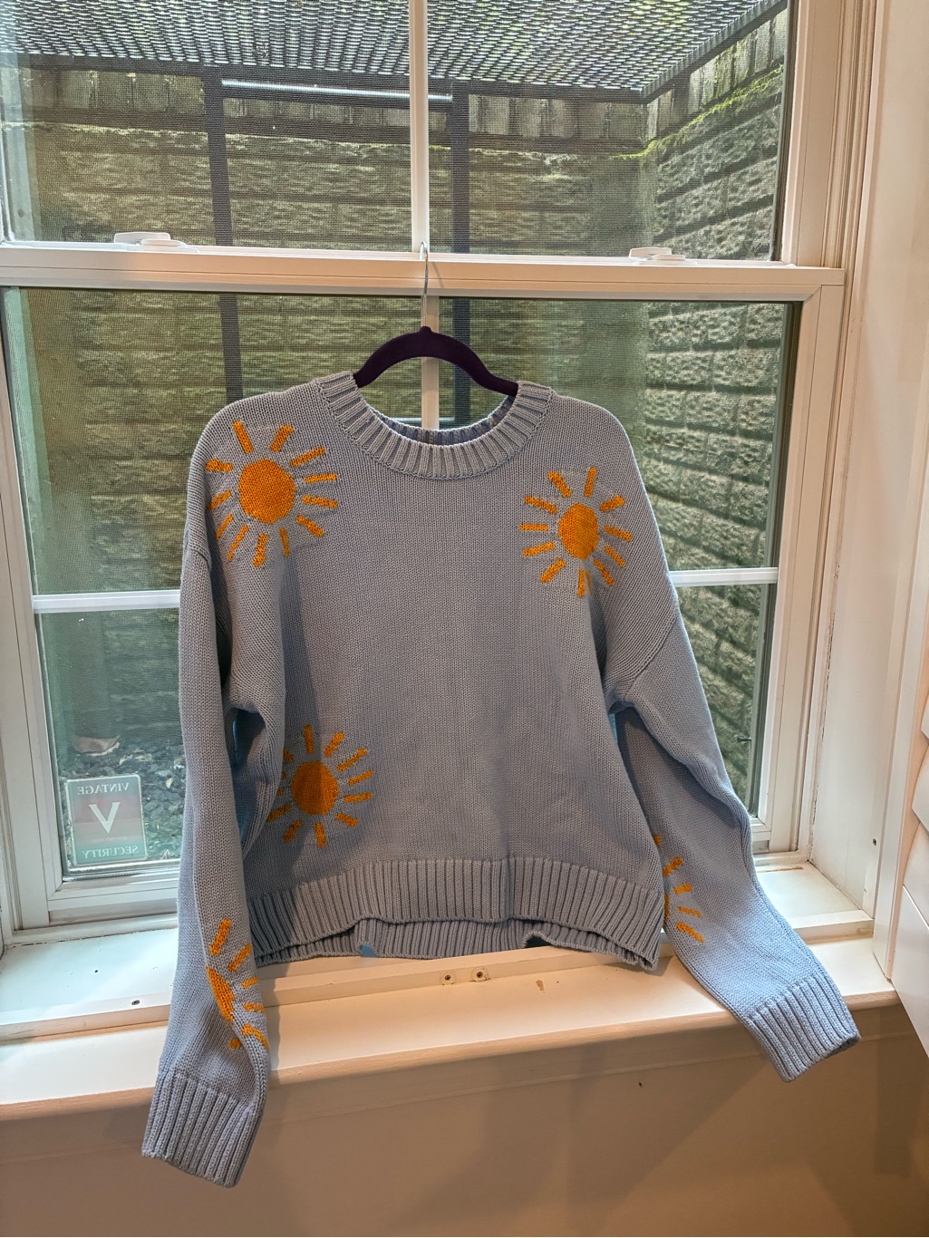 Rails Zoey Sun Cotton Cashmere Crewneck Sweater